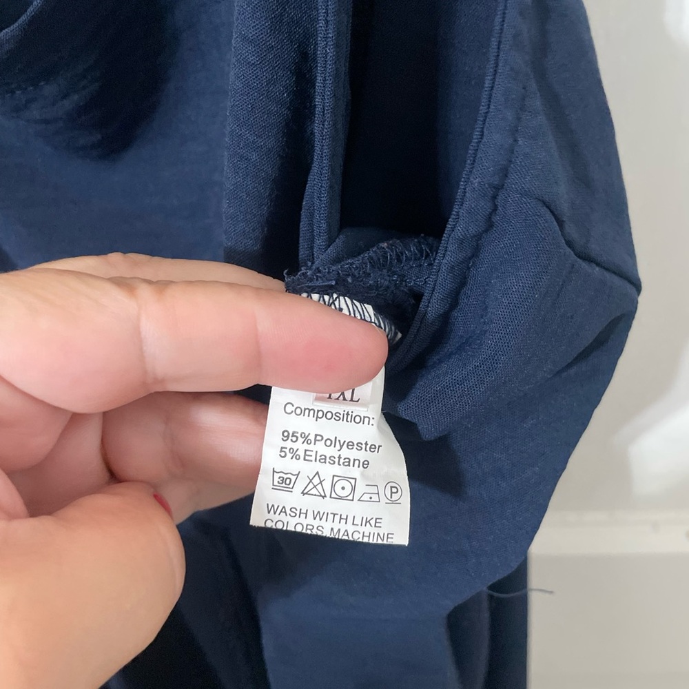 Zara Navy Blue Maxi Dress - Picture 5 of 5